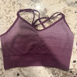 *GENTLY WORN* Pierre Robert Size XL Light Support Racer Back Sports Bra